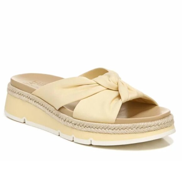 NATURALIZER Dayana Platform Slide Sandal In Pale Honey - Picture 1 of 7